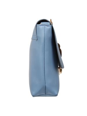 blue leatherette (pu) regular sling bag - 15503438 - Standard Image - 5