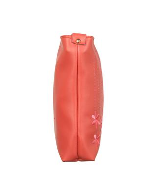 red leatherette (pu) regular sling bag - 15503440 - Standard Image - 5