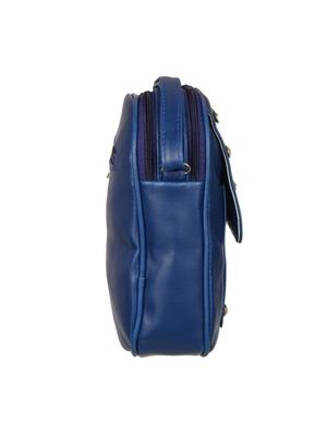 blue leatherette (pu) regular sling bag - 15503443 - Standard Image - 5