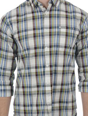 multi colored cotton blend casual shirt - 15503895 - Standard Image - 5