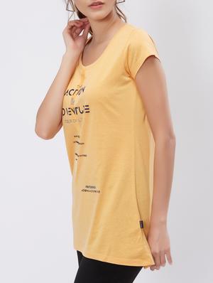 Slogan print tee - 15503969 - Standard Image - 2