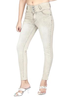 High-rise skinny fit jeans - 15504602 - Standard Image - 2