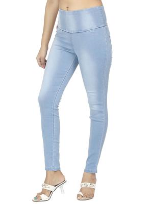 High-rise denim jeggings - 15504663 - Standard Image - 2