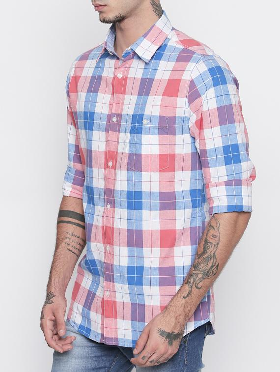 multi colored cotton casual shirt - 15505390 - Zoom Image - 2