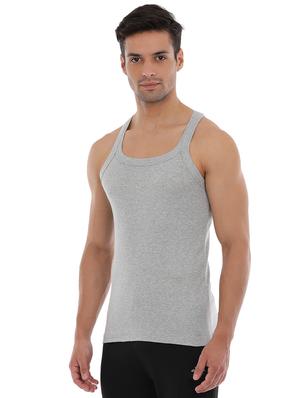 grey cotton vest - 15505547 - Standard Image - 2