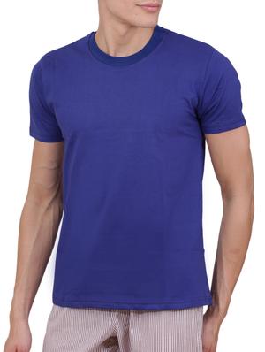 blue cotton t-shirt - 15506196 - Standard Image - 2