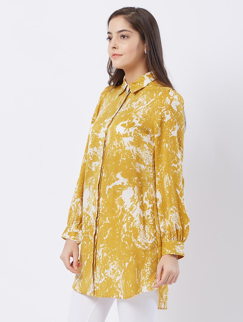 printed straight kurti - 15512013 - Zoom Image - 2