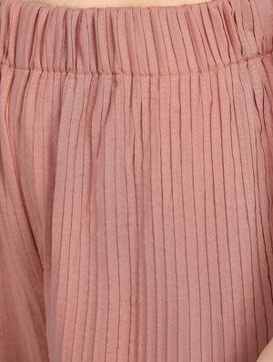 Pin tucks detail cropped trouser - 15512095 - Standard Image - 5