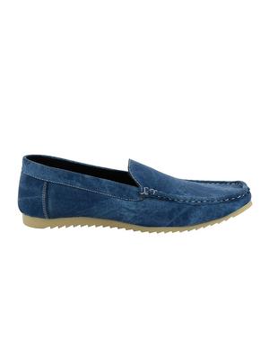 blue denim slip on loafers - 15513195 - Standard Image - 2