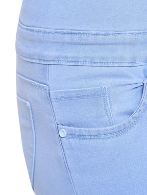 high-rise denim jeggings - 15513748 - Standard Image - 5