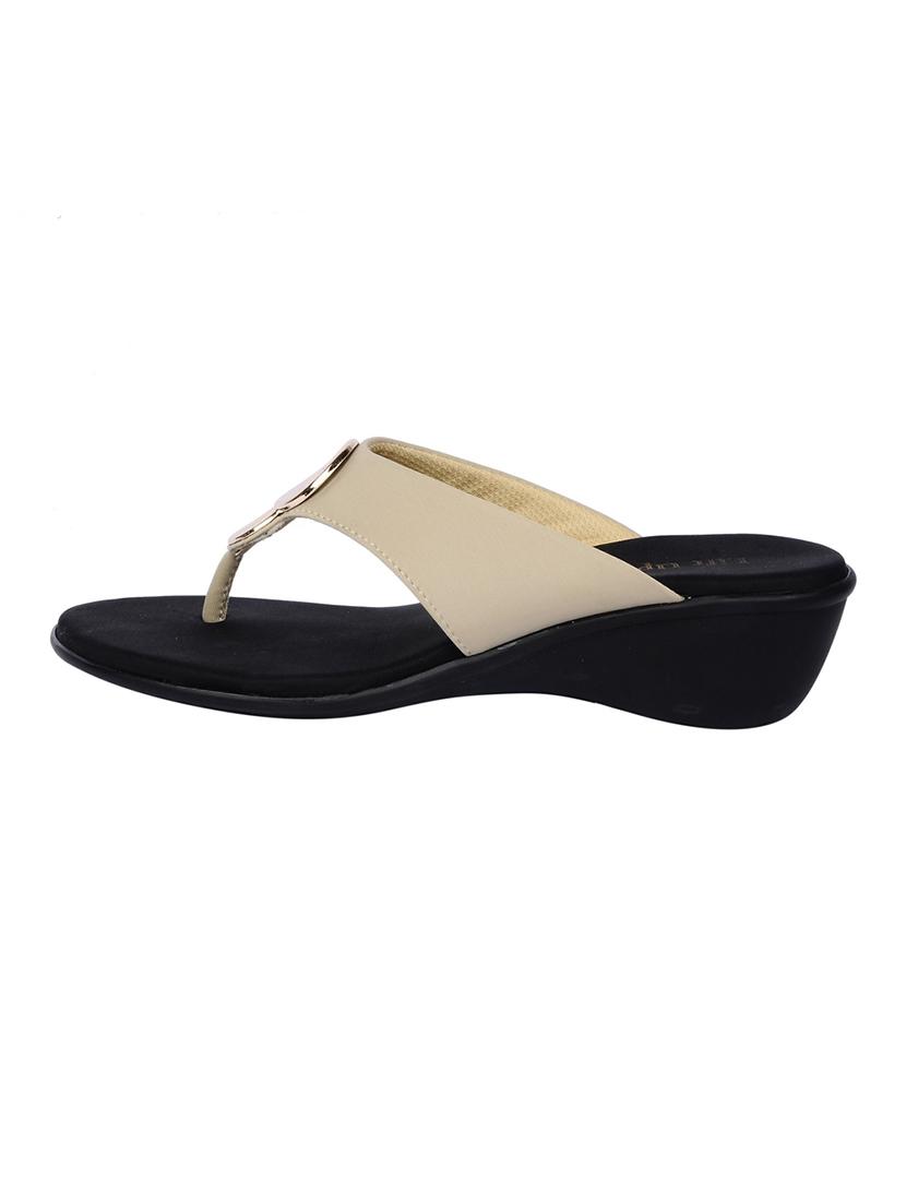 beige toe separator sandals - 15514798 - Zoom Image - 2