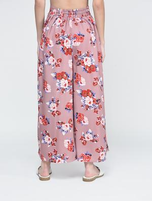Floral printed flared palazzo - 15517319 - Standard Image - 2