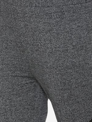mid rise melange track pants - 15518022 - Standard Image - 5