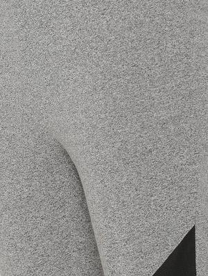 mid rise melange track pants - 15518023 - Standard Image - 5