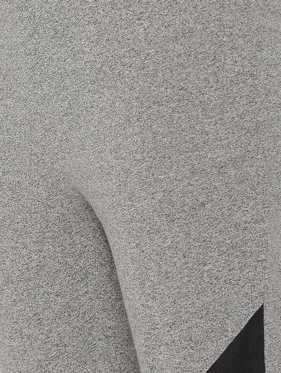 mid rise melange track pants - 15518023 - Zoom Image - 5
