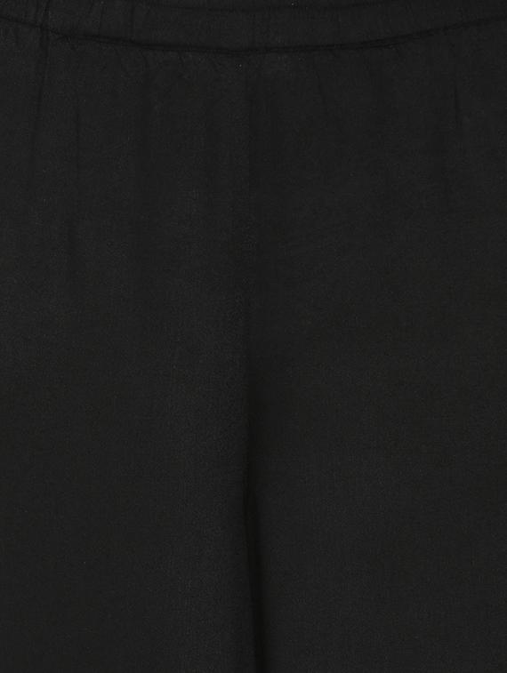 solid flared palazzo - 15518025 - Zoom Image - 5