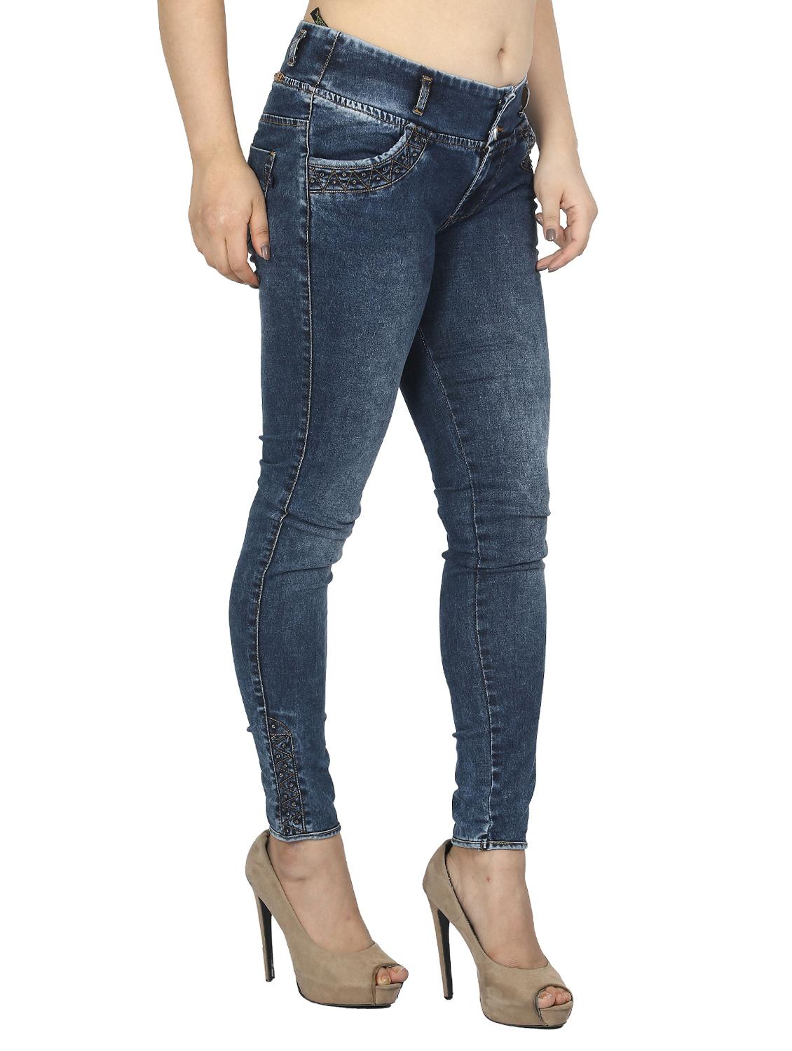 stone washed denim jeans - 15518244 - Zoom Image - 2
