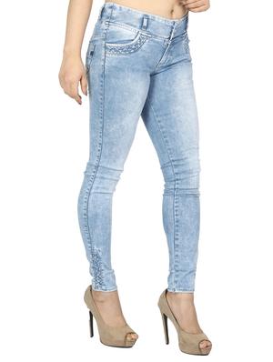 stone washed denim jeans - 15518245 - Standard Image - 2
