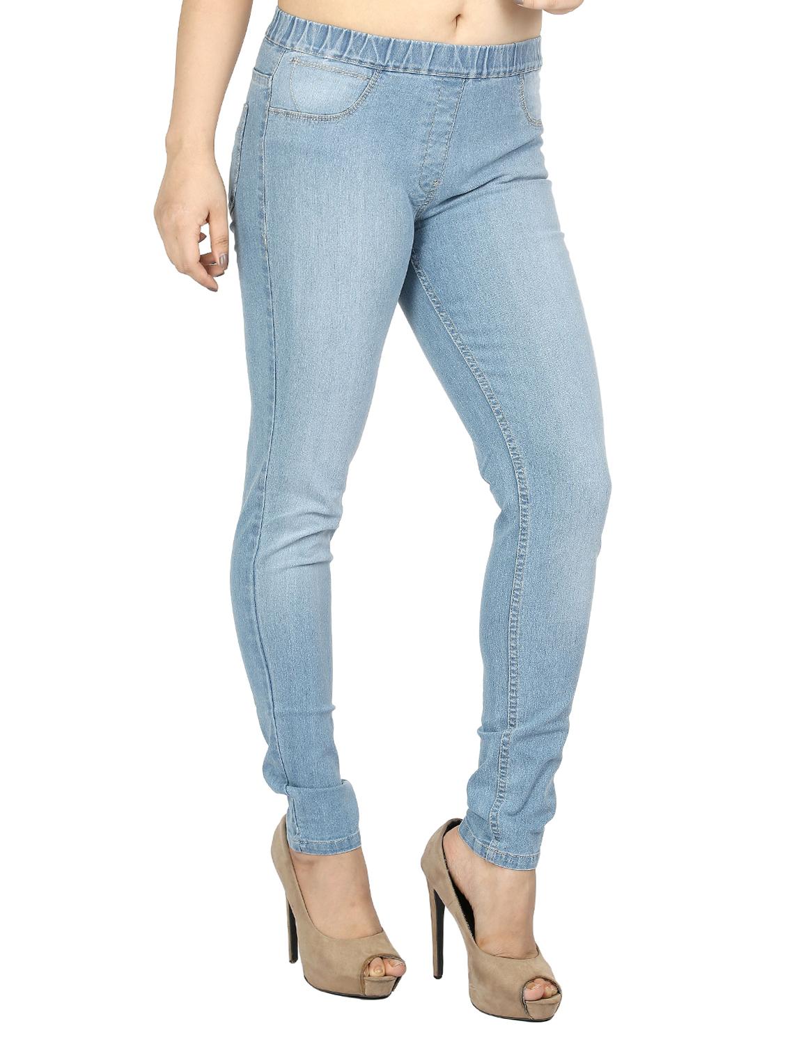 mid waist denim jegging - 15518267 - Zoom Image - 2