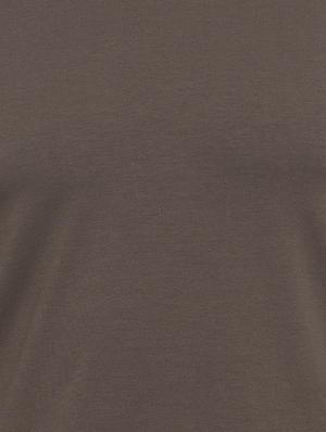 brown cotton t-shirt - 15519214 - Standard Image - 5