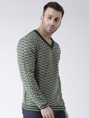 green acrylic pullover - 15519408 - Standard Image - 2