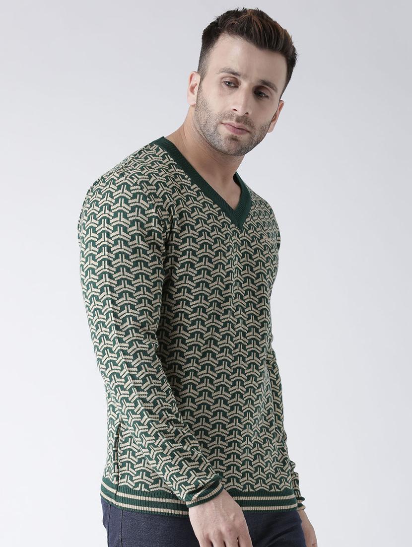 green acrylic pullover - 15519408 - Zoom Image - 2