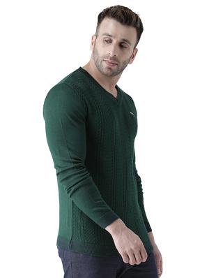 green acrylic pullover - 15519410 - Standard Image - 2