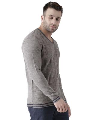 grey acrylic pullover - 15519412 - Standard Image - 2