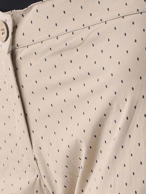 polka dotted mid waist shorts - 15519424 - Standard Image - 5