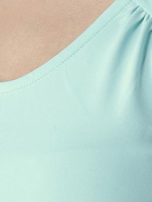 strap gather detail tank top - 15519449 - Standard Image - 5