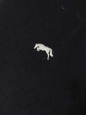 pointelle knit scallop edge pullover - 15519458 - Standard Image - 5