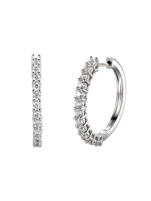 silver tone stone earrings - 15519615 - Standard Image - 2