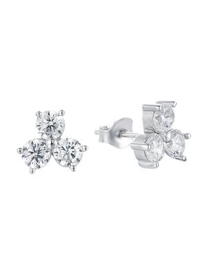 Silver Tone Stone Earrings - 15519622 - Standard Image - 2