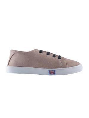 beige lace-up sneakers - 15520357 - Standard Image - 2