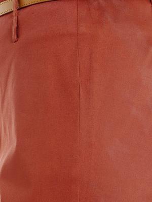 high rise flat front trousers - 15520922 - Standard Image - 5