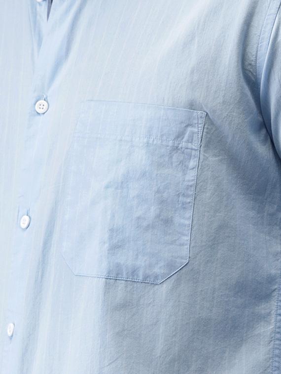 blue cotton casual shirt - 15521963 - Zoom Image - 5