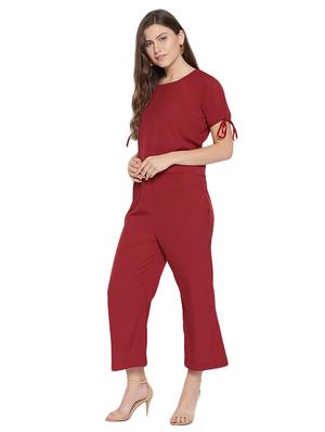 tie detail top and trouser set - 15526915 - Standard Image - 2