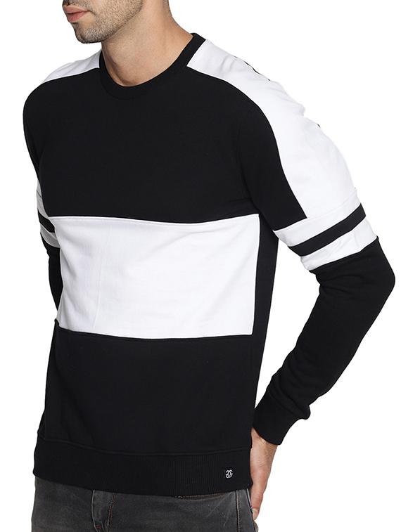 black fleece sweatshirt - 15527367 - Zoom Image - 2