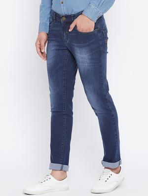 blue denim washed jeans - 15527505 - Standard Image - 2