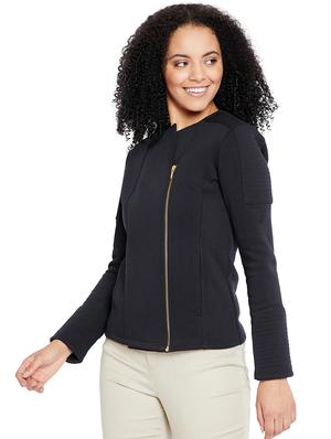 zip up soft shell jacket - 15527702 - Standard Image - 2