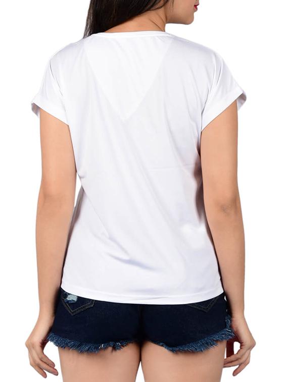 panda print dolman sleeved tee - 15532556 - Zoom Image - 2