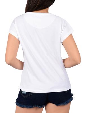 slogan print graphic tee - 15532591 - Standard Image - 2