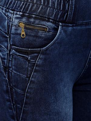 mid waist solid jegging - 15535701 - Standard Image - 5
