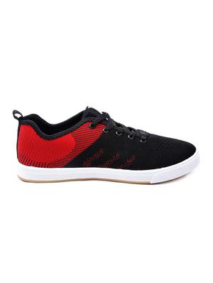 black Fabric lace up sneakers - 15536482 - Standard Image - 2