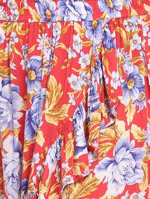 Floral ruffled skirt - 15538303 - Standard Image - 5