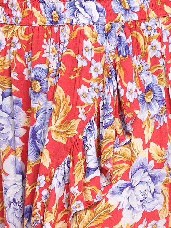Floral ruffled skirt - 15538303 - Zoom Image - 5
