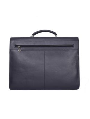 blue leather messenger messengerbag - 15539865 - Standard Image - 2