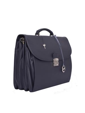 blue leather messenger messengerbag - 15539865 - Standard Image - 5