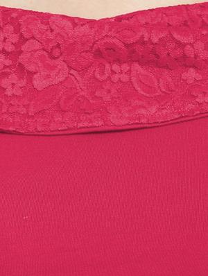 pink cotton lycra solid blouse - 15541150 - Standard Image - 5