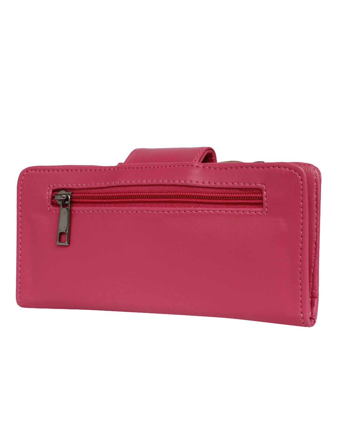 pink leatherette (pu wallet - 15545565 - Zoom Image - 2